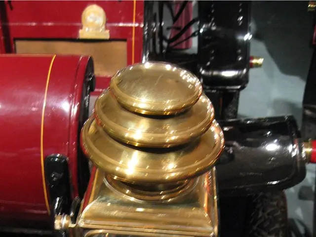 In this image, we can see a vehicle.