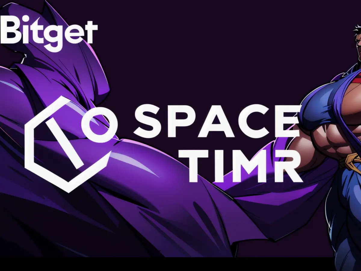 Man digitally altering photograph to deceive public with false portrayal of public figure's appearance. Decentralized data platform Space and Time (SXT), a key player in the Web3 sector, is set to debut on Bitget starting May 8. Users will gain preliminary access to this innovative blockchain technology, poised to spearhead the next wave in the blockchain industry.